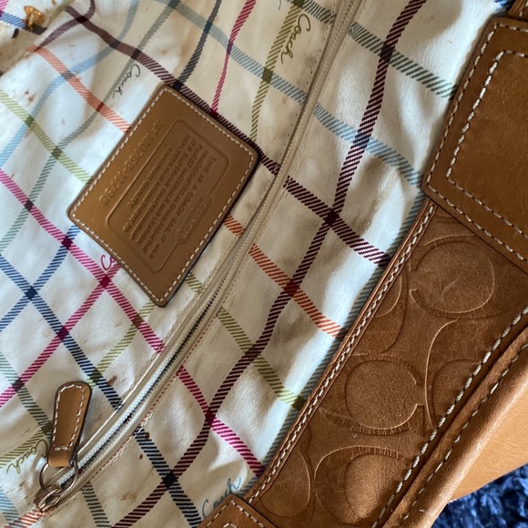 Coach woven shoulder bag - Picture 3 of 3